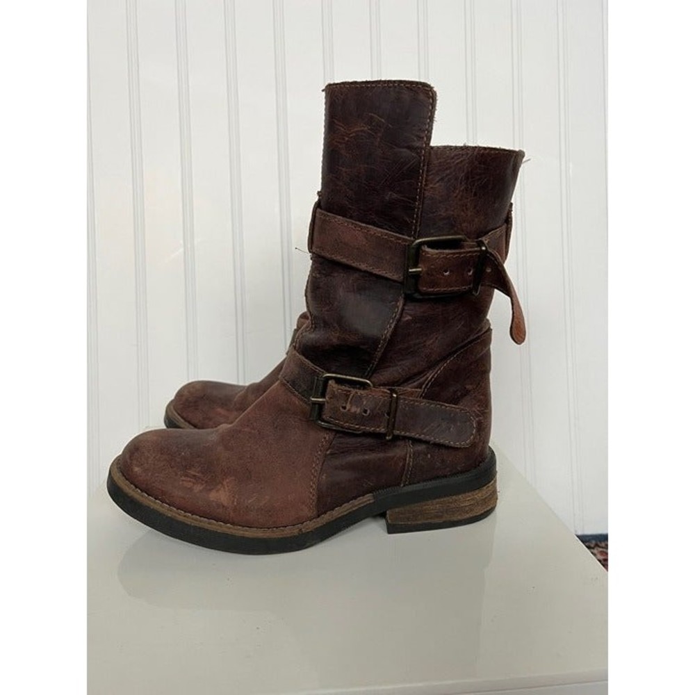 Steve Madden Leather Boots - Picture 3 of 7